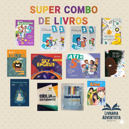 Combo 5º Ano - BILÍNGUE - COM ARTES - Imagem 1