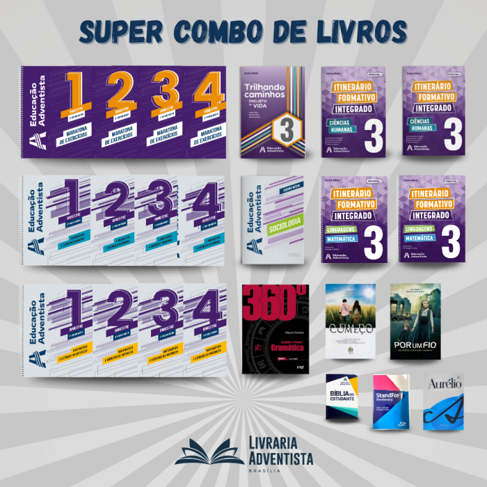 Combo 3º Ano Ensino Médio (Ciências Humanas)