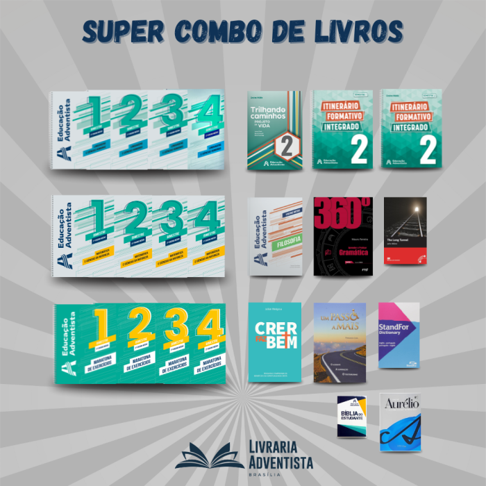 SUPER COMBO DE LIVROS