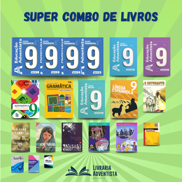 SUPER COMBO DE LIVROS