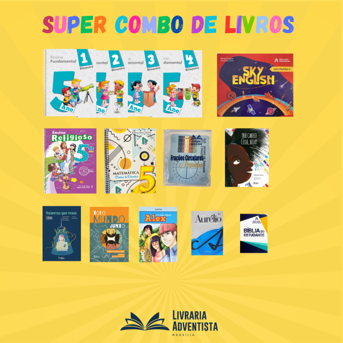 Combo 5º Ano - BILÍNGUE - SEM ARTES