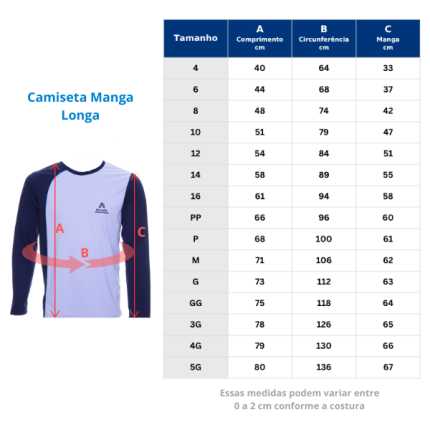 Camiseta Manga Longa - Maternal e Ensino Fundamental - Imagem 3