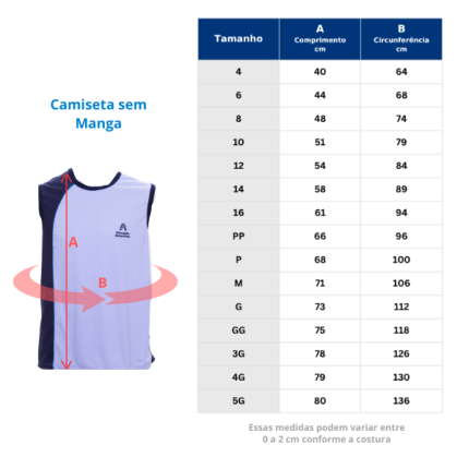 Camiseta Sem Manga - Maternal e Ensino Fundamental - Imagem 3