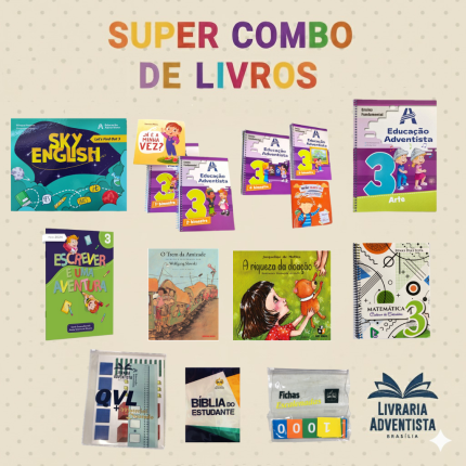 Combo 3° Ano  - Ensino Fundamental - BILÍNGUE - COM ARTES - Imagem 1