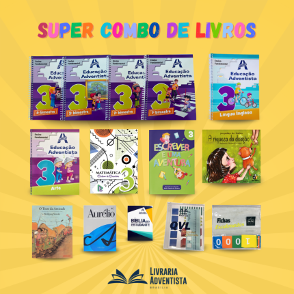 Combo 3° Ano - Ensino Fundamental - NÃO BILÍNGUE - COM ARTES - Imagem 1