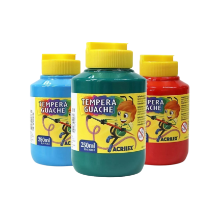 Tinta Guache Sortidas 250ml - Imagem 1