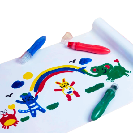 Pincéis com Guache Lavável Jumbo Faber Castell - Imagem 3