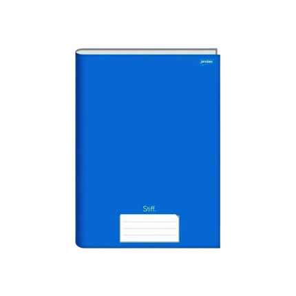 Caderno Capa Dura Grande 48 Folhas Azul Jandaia
